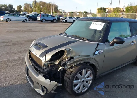 2008 Mini Cooper S z USA, uszkodzony, nr VIN WMWMF73508TV34381